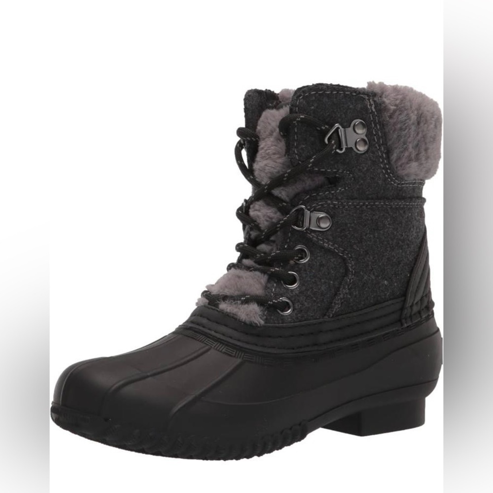 Tommy Hilfiger Women's Rainah2 Snow Boots Size 6m Gray NEW